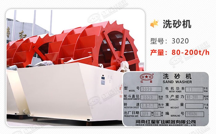 PG电子官网3020轮式洗砂机