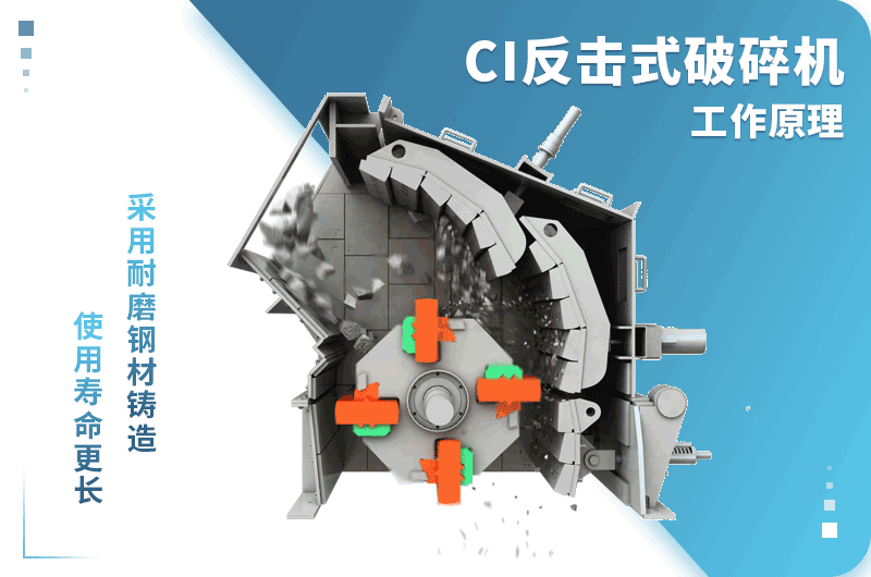 pg电子平台登录入口 CI反击式破碎机工作原理