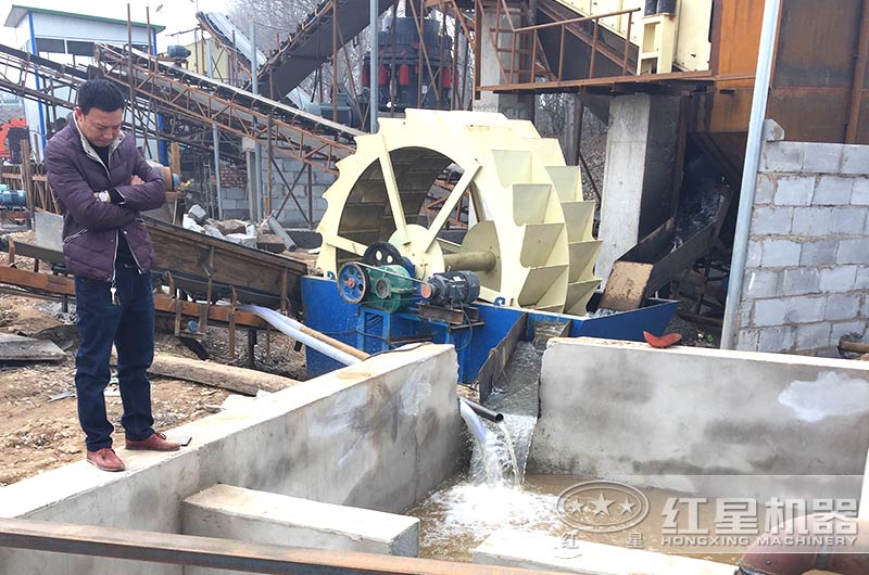 PG电子官网为客户搭建的环保洗沙沉淀池